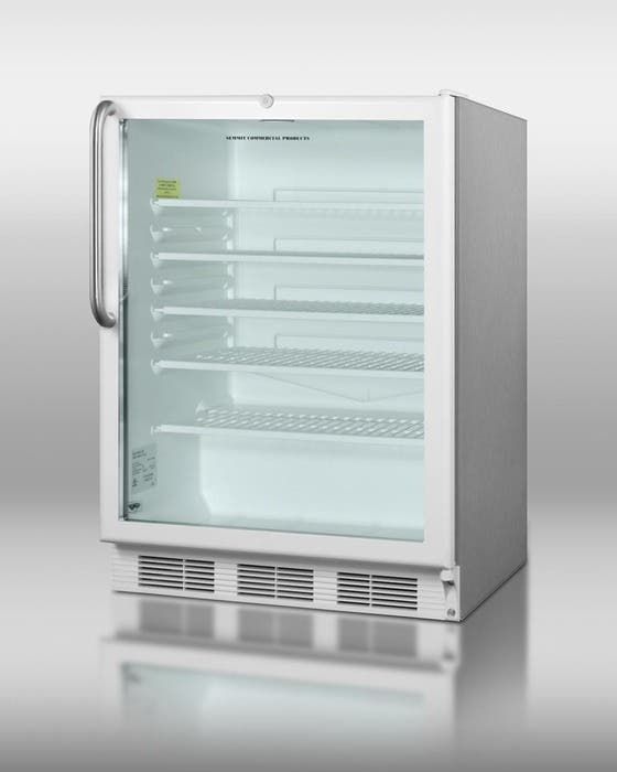 Summit SCR600LCSS Stainless Cabinet/Handle
