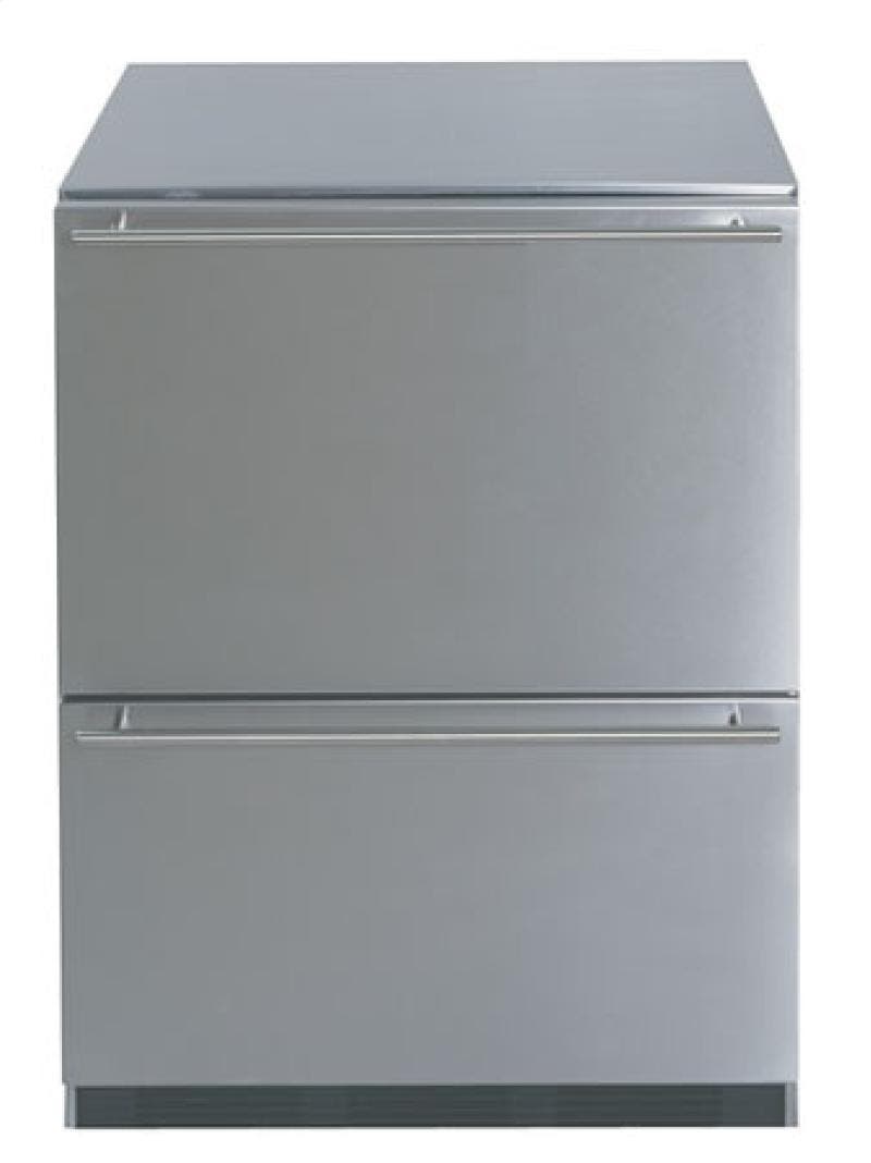 Summit SP6DS2DAL 24" Double Drawer Refrigerator