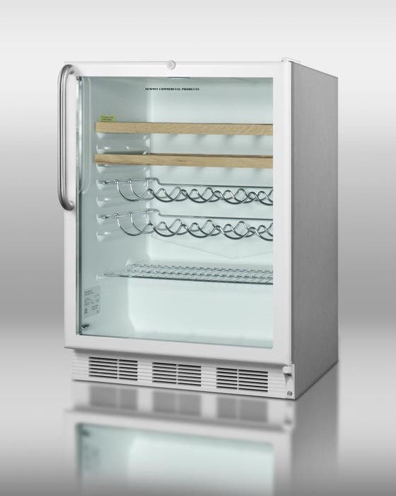 Summit SWC6GWLCSSWO White/Freestanding Use