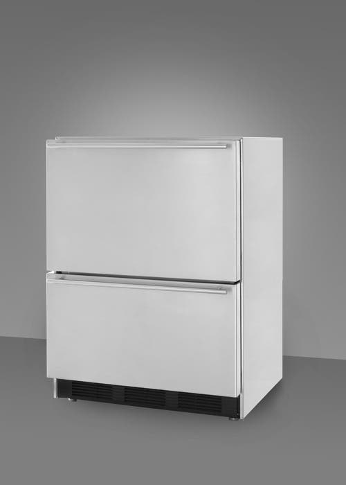 Summit SP6DS2DOS 24" Outdoor Double Drawer Refrigerator