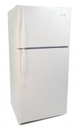 Haier RRTW18VABW 18.2 Cu. Ft. Frost-Free Top-Mount Refrigerator/Fre...