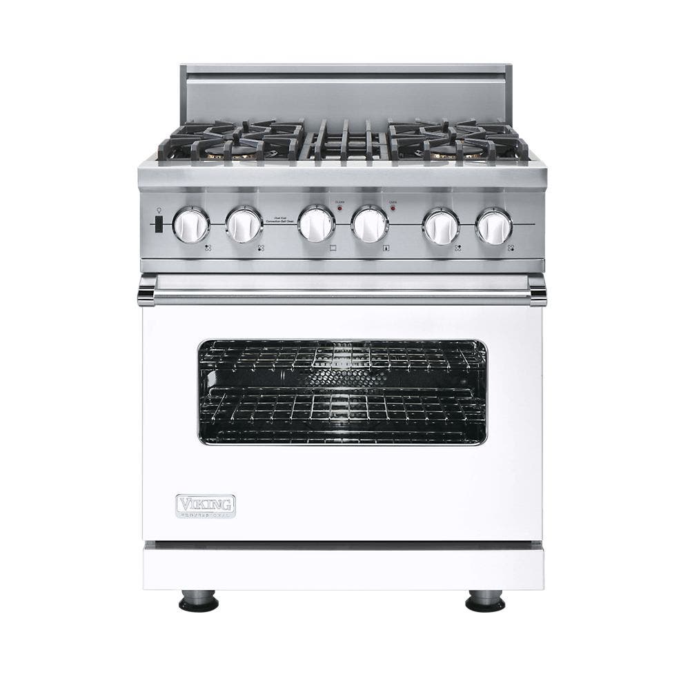 Viking VDSC5304BWH White - Natural Gas