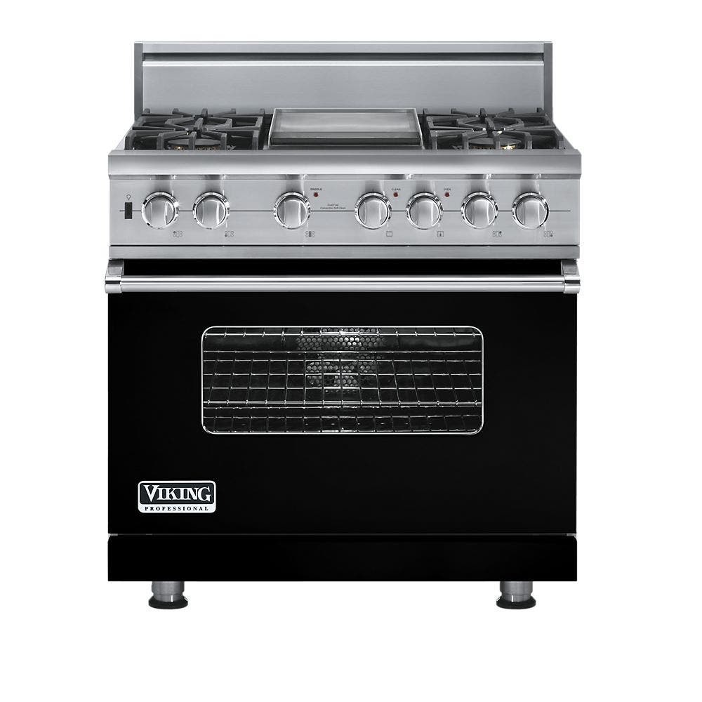 Viking VDSC5364GBK Black, Natural Gas