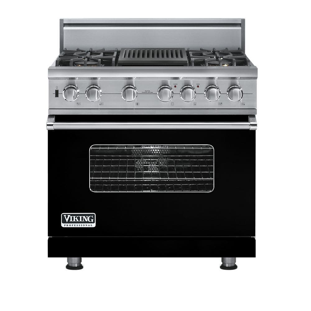 Viking VDSC5364QBK Black, Natural Gas
