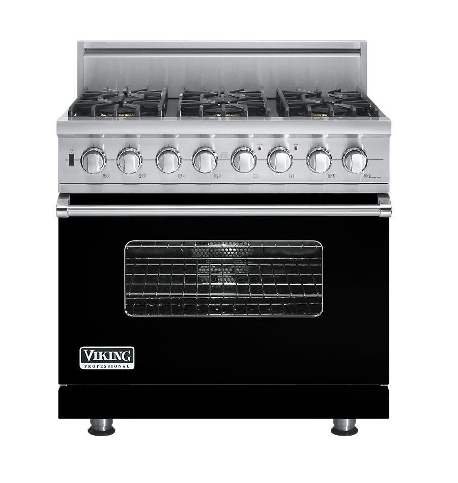 Viking VDSC5366BBK Black, Natural Gas