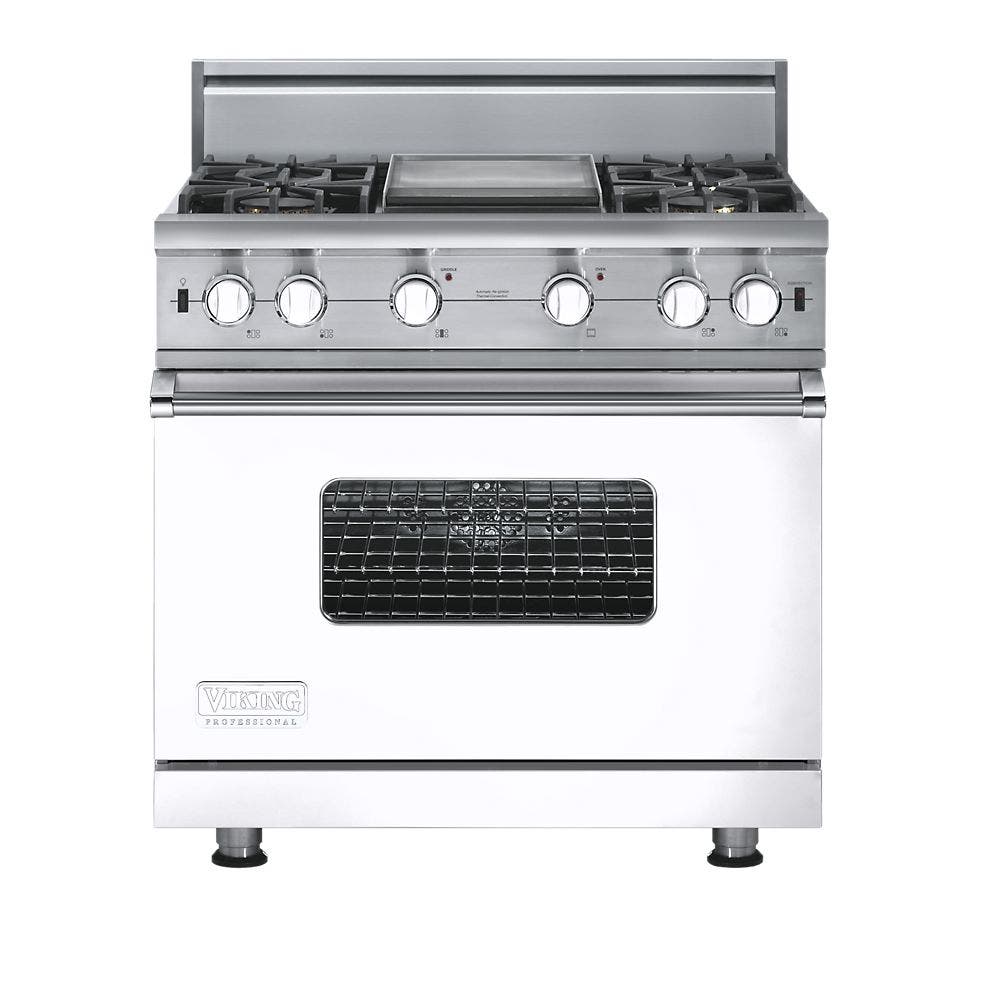 Viking VGCC5364GWH White - Natural Gas