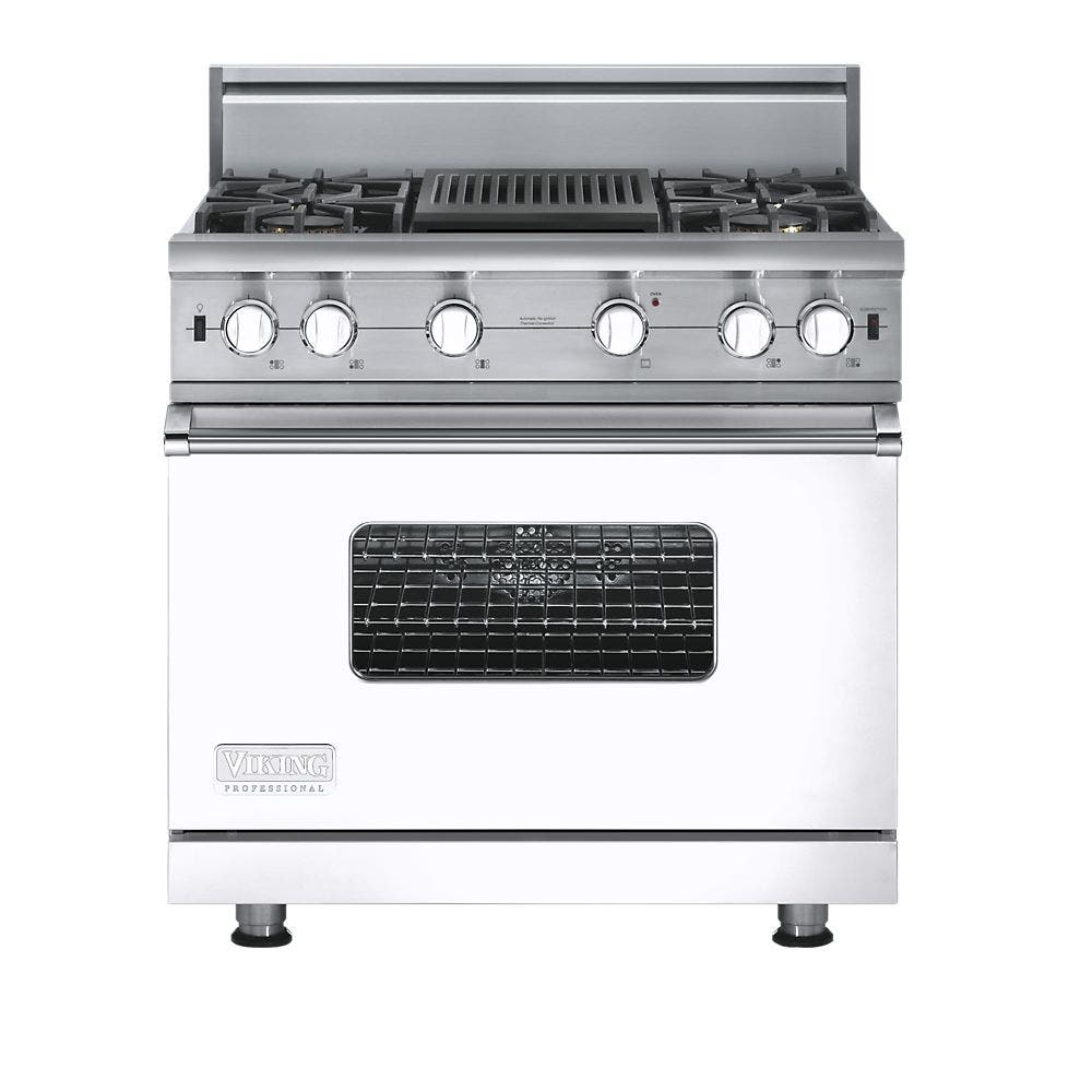 Viking VGCC5364QWH White - Natural Gas