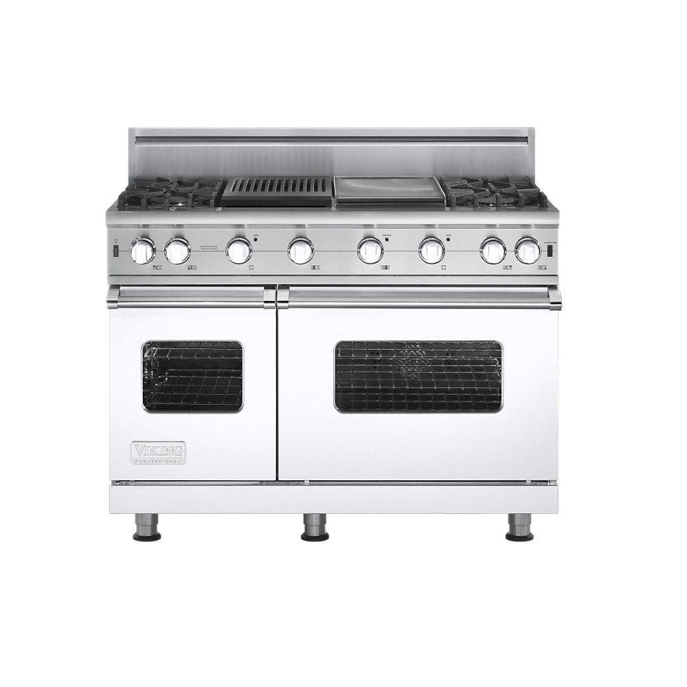 Viking VGCC5484GQWH White - Natural Gas