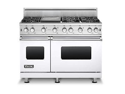 Viking VGCC5486GWH White - Natural Gas