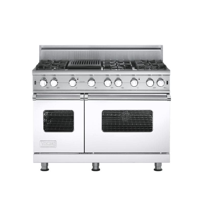 Viking VGCC5486QWH White - Natural Gas