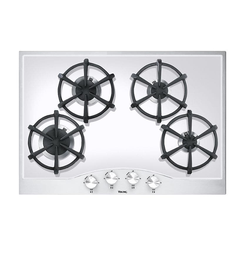 Viking DGCU1054BSW White Glass and Natural Gas