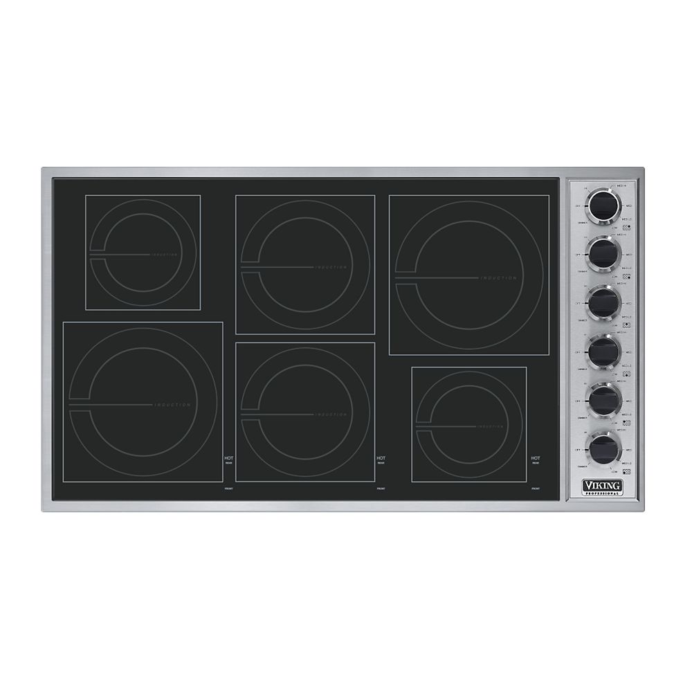 Viking VICU2666BSB 36 Inch Induction Cooktop with 6 MagneQuick