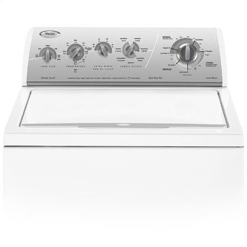 Whirlpool GST9679PW White with Silver Metallic Console