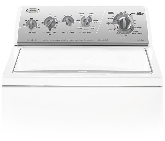 Whirlpool GSX9750PW Silver Metallic on White