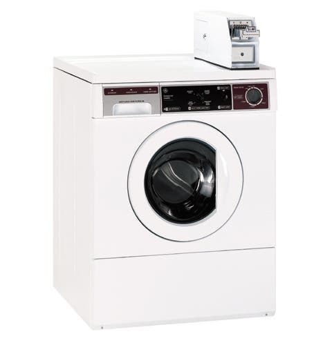 GE WCCH404VWW 27" 2.7 Cu. Ft. Commercial Front-Loading Washer