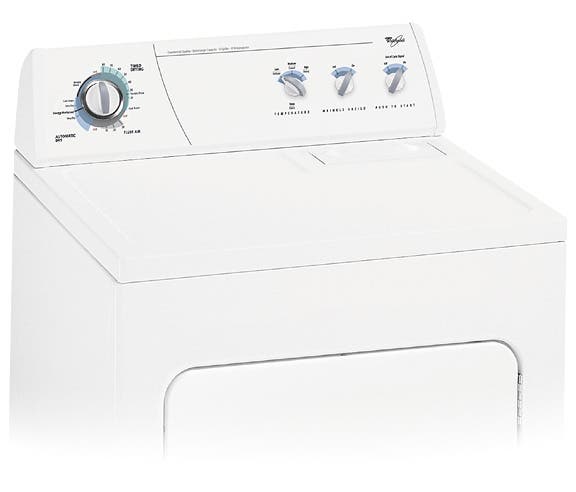 Whirlpool LER5644PQ 29" Front-Load Electric Dryer