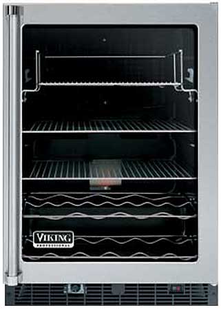 Viking VUAR144CSS Clear Glass Door with Black Interior