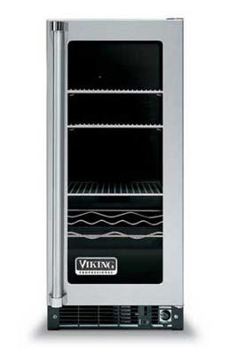 Viking VUAR151SS Clear Glass Door with Black Interior