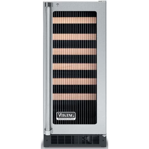 Viking VUWC154FSS Fluted Glass Door