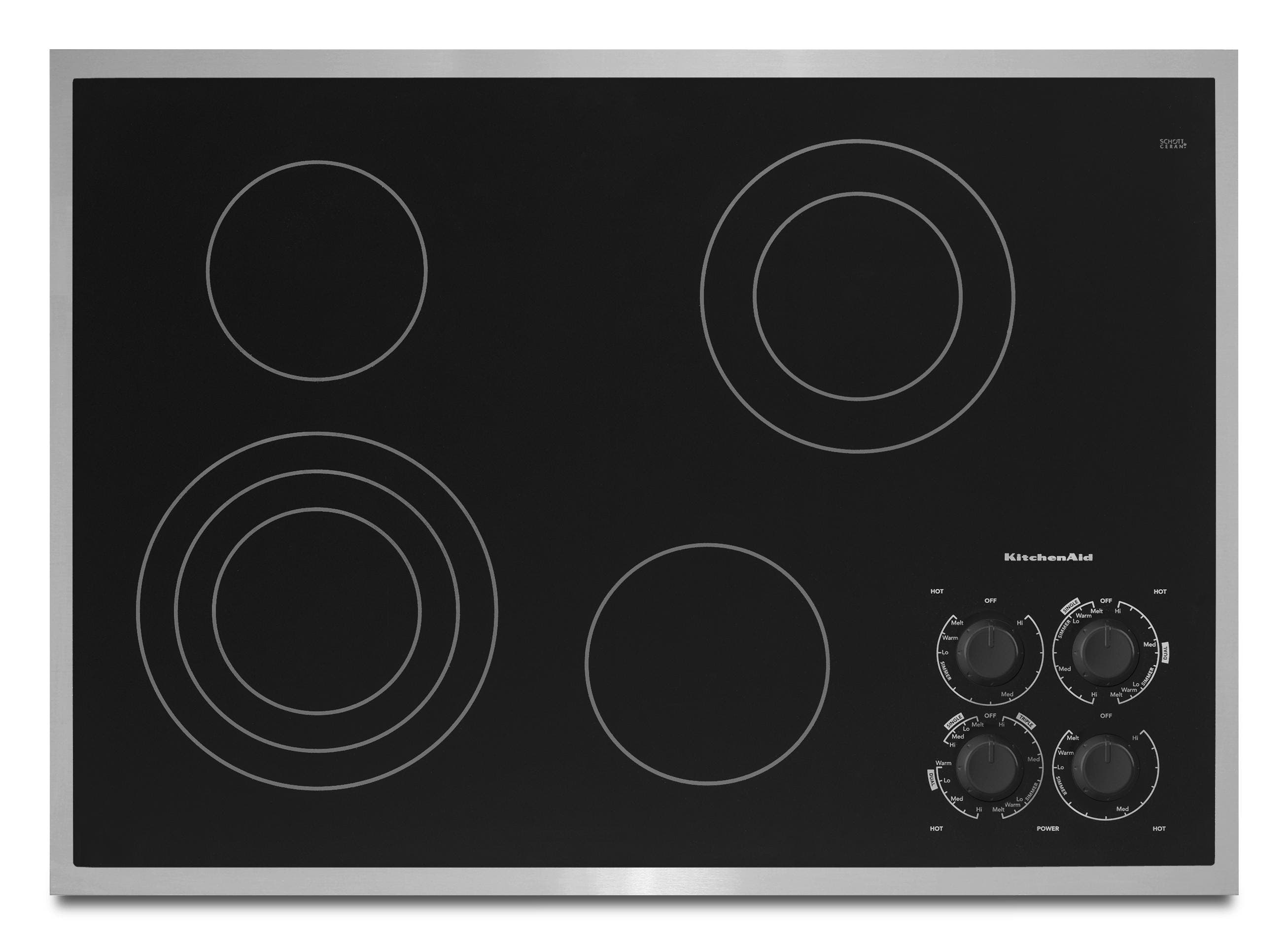 KitchenAid KECC507RSS Pure Black with Stainless Steel Trim