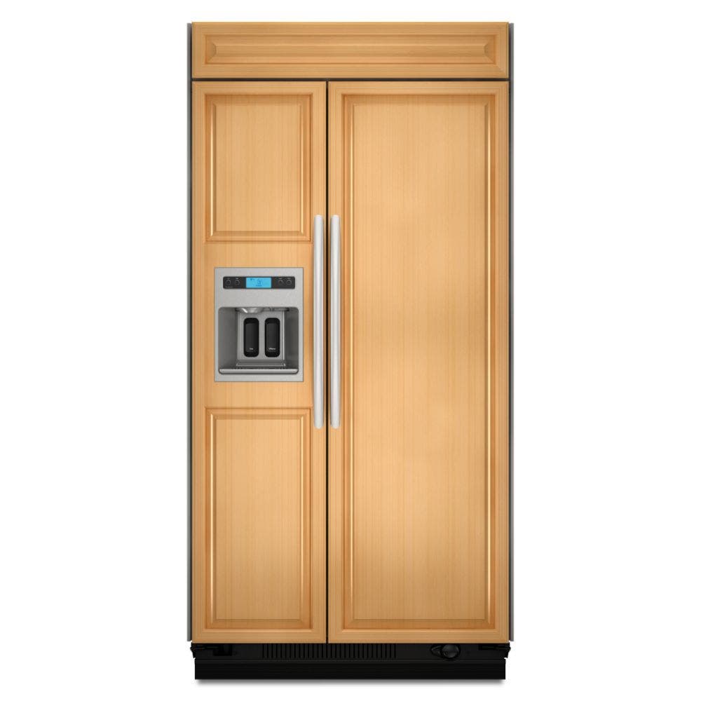 KitchenAid KSSo48QTX Overlay/Brushed Aluminum Trim/Panel Required