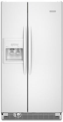 KitchenAid KSRG22FTWH 21.8 Cu. Ft. Side by Side Refrigerator