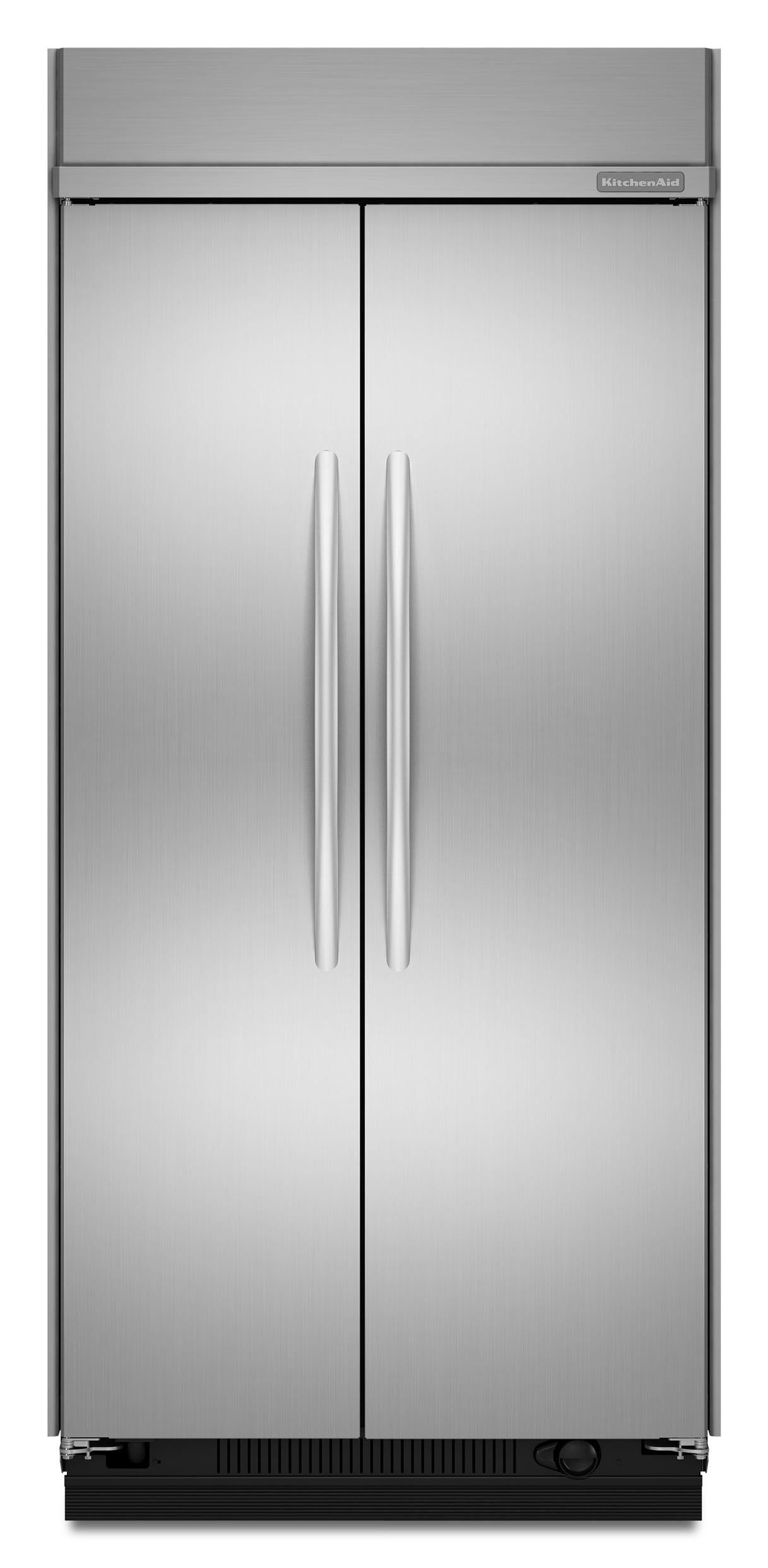 KitchenAid KSSC42FTS 42" BuiltIn Side by Side Refrigerator with