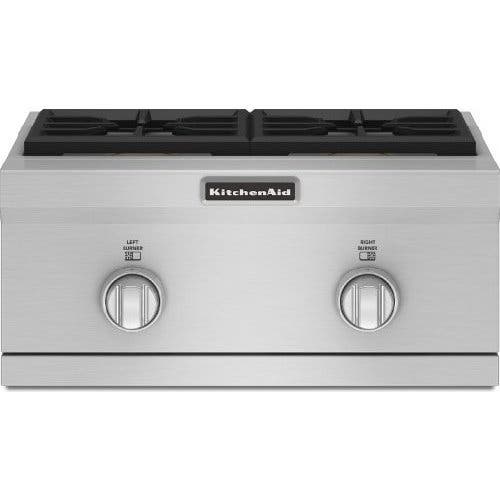 KitchenAid KBZU242TSS 28" Built-in Side by Side Burners