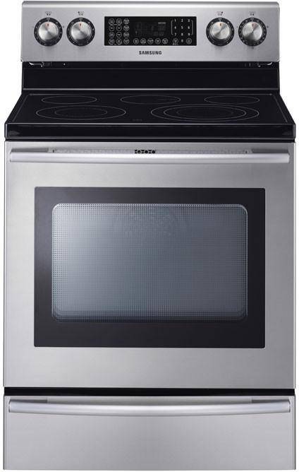 Samsung FTQ386LWUX 30" Freestanding Electric Range