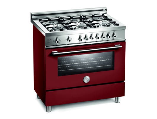 Bertazzoni X366GGVVI Burgundy, Natural Gas