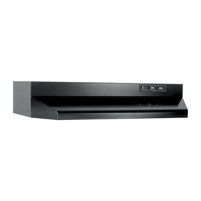 Broan 403623 36" Under-cabinet Hood, 160 Cfm: Black