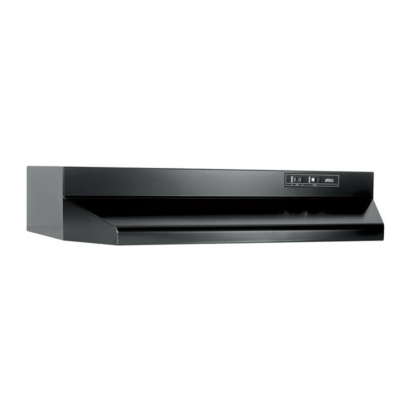 Broan 403623 36" Under-cabinet Hood, 160 Cfm: Black
