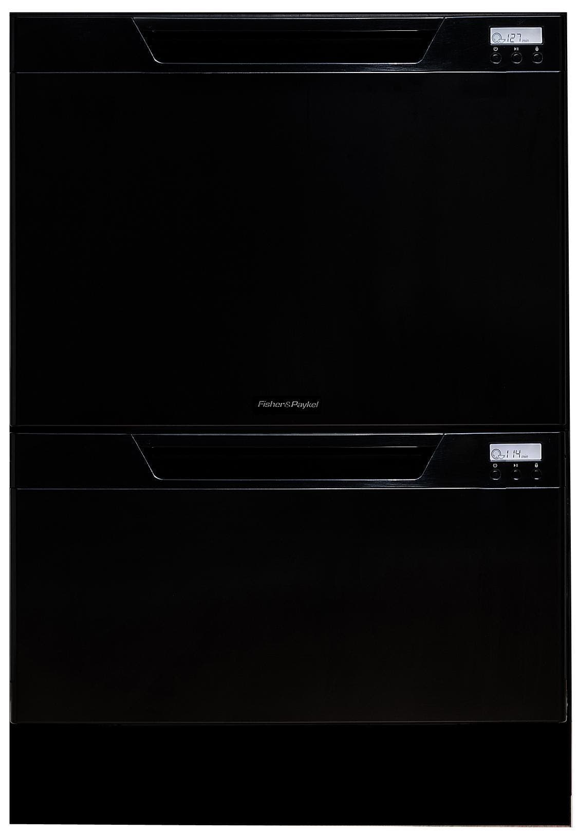 Fisher Paykel DD24DCTB6 Black with LCD Display