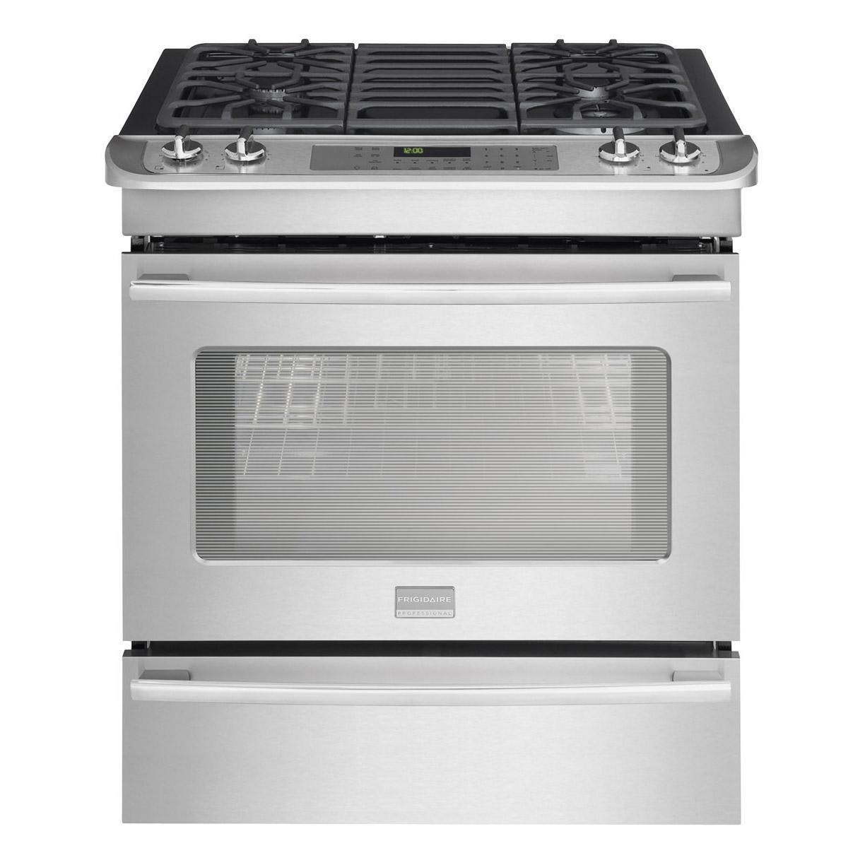 Frigidaire Professional FPDS3085KF 30" Slide-in Dual-Fuel Range