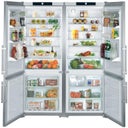 31.0 cu. ft. Side-By-Side Refrigerator with 8 Glass Shelves, LED Lighting, Digital Display and Controls, 6 Freezer Baskets and Ice Maker