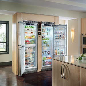 Liebherr SBS241 48" Built-in Side-By-Side Refrigerator