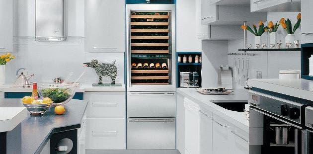 Sub Zero 427RS 27 Inch Built-in Tri Zone Wine/Refrigerator Storag...