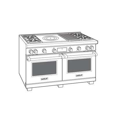 Wolf DF606DC Stainless Steel