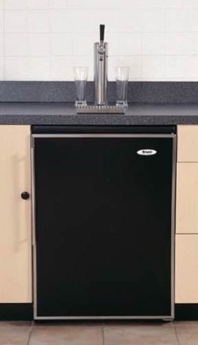 Summit SBC490BINK 24" Built-in Full Keg Beer Dispenser