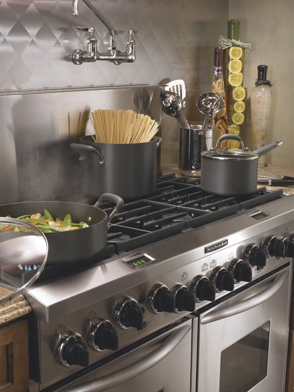 KitchenAid KDRP487MSS 48" Pro-Style Dual Fuel Range