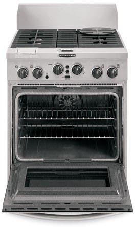 KitchenAid KDRP707RSS 30" Pro-Style Dual Fuel Range