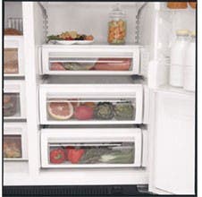 KitchenAid KSSC36QTS 36" Built-in Side by Side Refrigerator