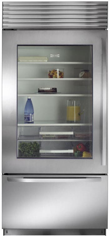 Sub Zero BI36UGSCH Stainless Steel with Curved Handles