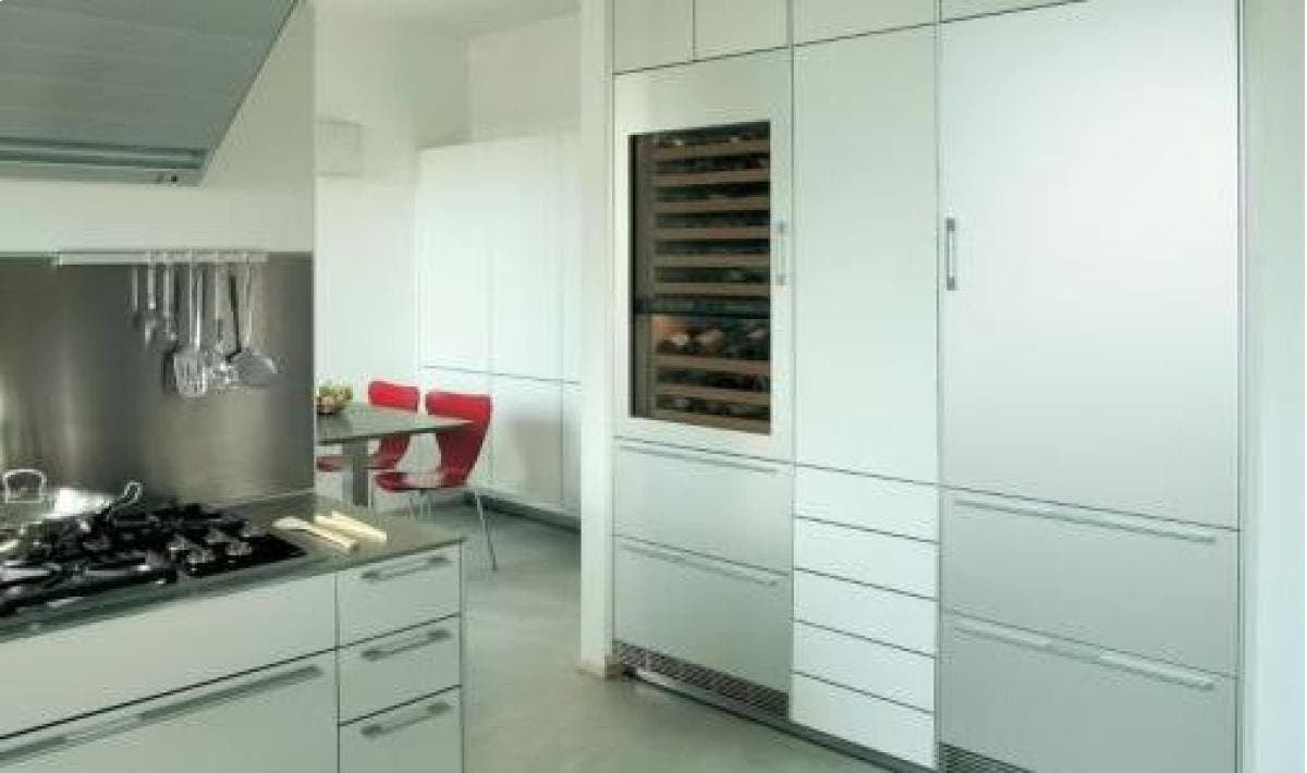 Sub Zero 427RS 27 Inch Built-in Tri Zone Wine/Refrigerator Storag...