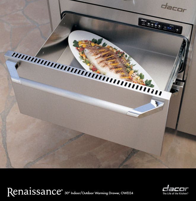 Dacor AEWP24 24" Accessory Stainless Steel Panel