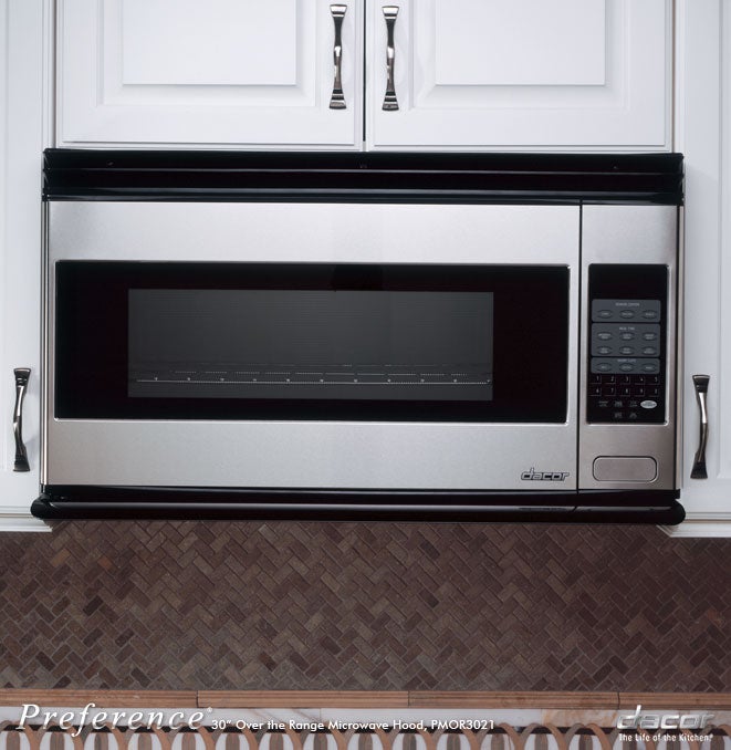 Dacor PMOR3021S 2.1 Cu. Ft. OverTheRange Microwave with 1200 Watts of