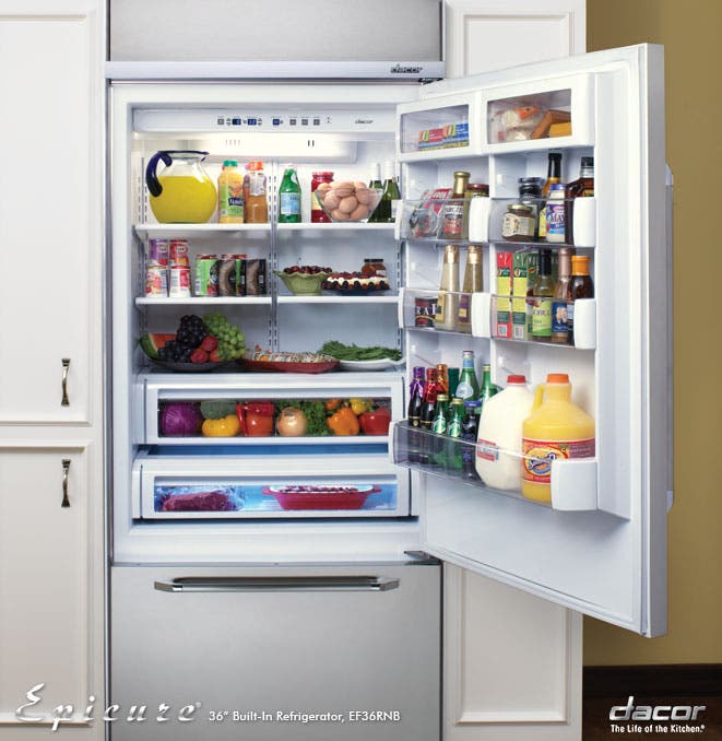 Dacor EF36RNBSS Stainless Steel Right Hand Door Swing