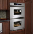 30" Renaissance Double Electric Wall Oven with 3.9 cu. ft. Pure Convection Upper/Lower Ovens, Self-Cleaning, 6 Cooking Modes, RapidHeat Bake Element, Meat Probe, Proofing and Electronic Touch Controls