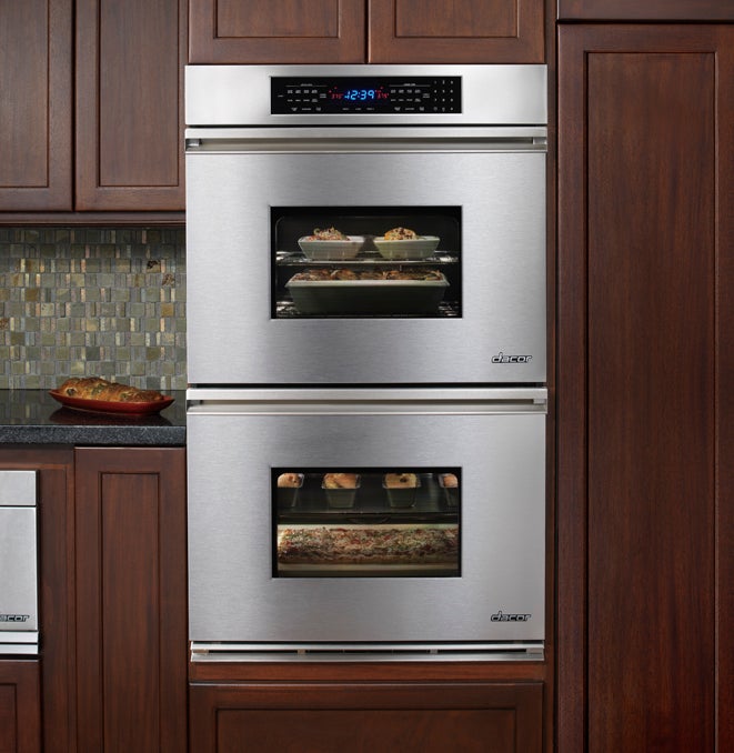 Dacor MORS227S 27" Double Electric Wall Oven with 3.4 cu. ft. Pure