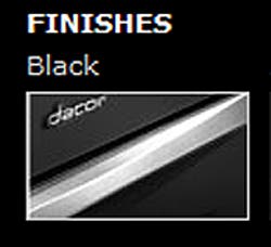 Dacor PWD27BK Black